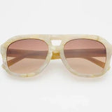 Freyrs Voyager Aviator Sunglasses:  Gray Pearl