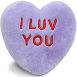 Warmies Sweethearts Purple I LUV YOU Conversation Heart