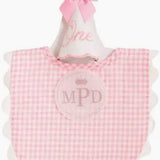 Mud Pie Pink Gingham Cake Smash Set
