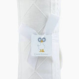 GooseWaddle White Knit Blanket