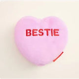 Warmies Sweetheart Pink Bestie Conversation Heart
