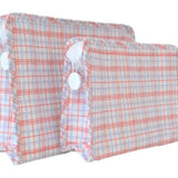 TRVL Large Roadie: Red Plaid