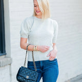 Caroline Hill Elle Crossbody in Black